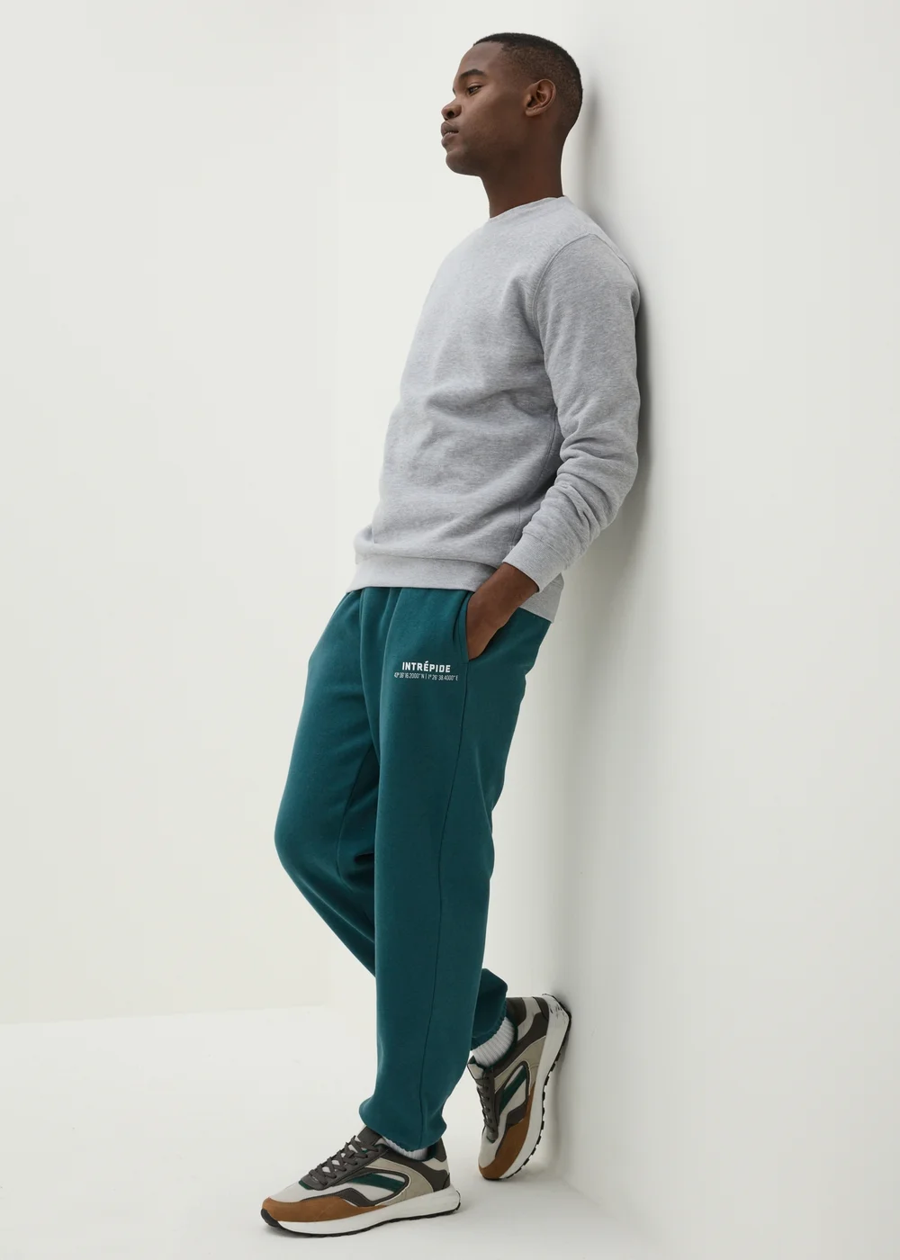 Teal Intrepide Relaxed Jogging Bottoms - XS Image 1