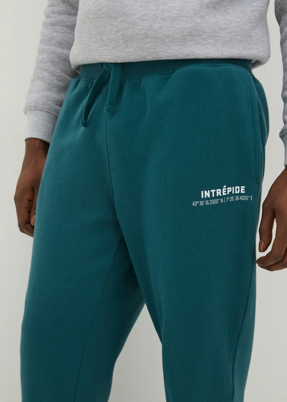 Teal Intrepide Relaxed Jogging Bottoms - XS Image 2