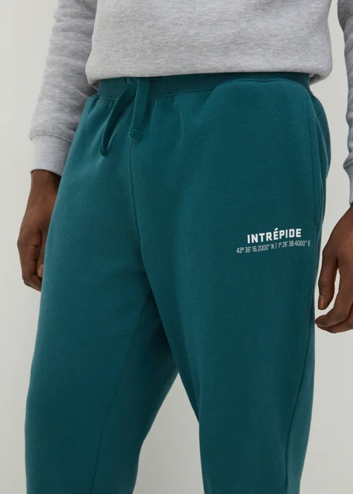 Teal Intrepide Relaxed Jogging Bottoms - XS Image 2