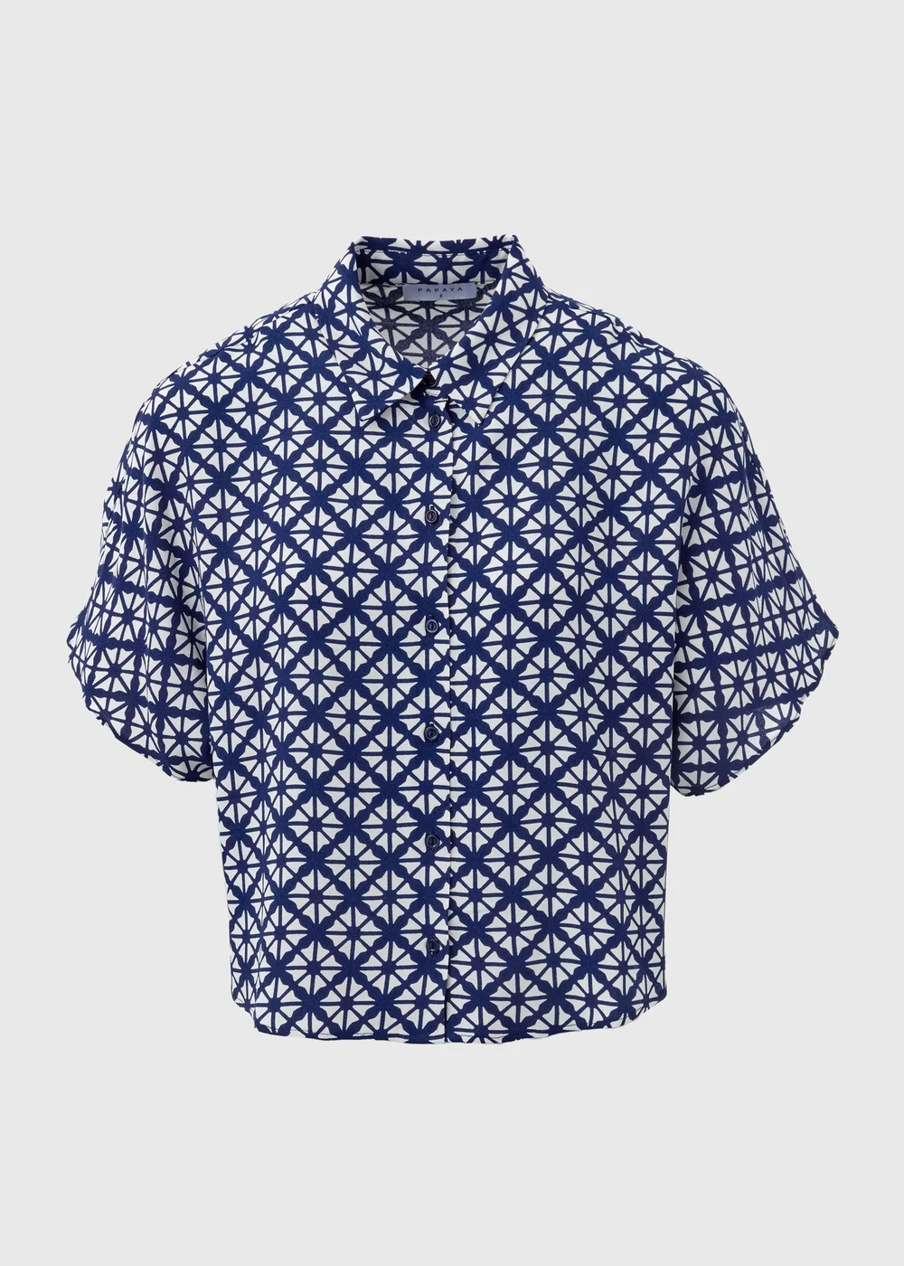 Navy Patterned shirt - 8 Image 5