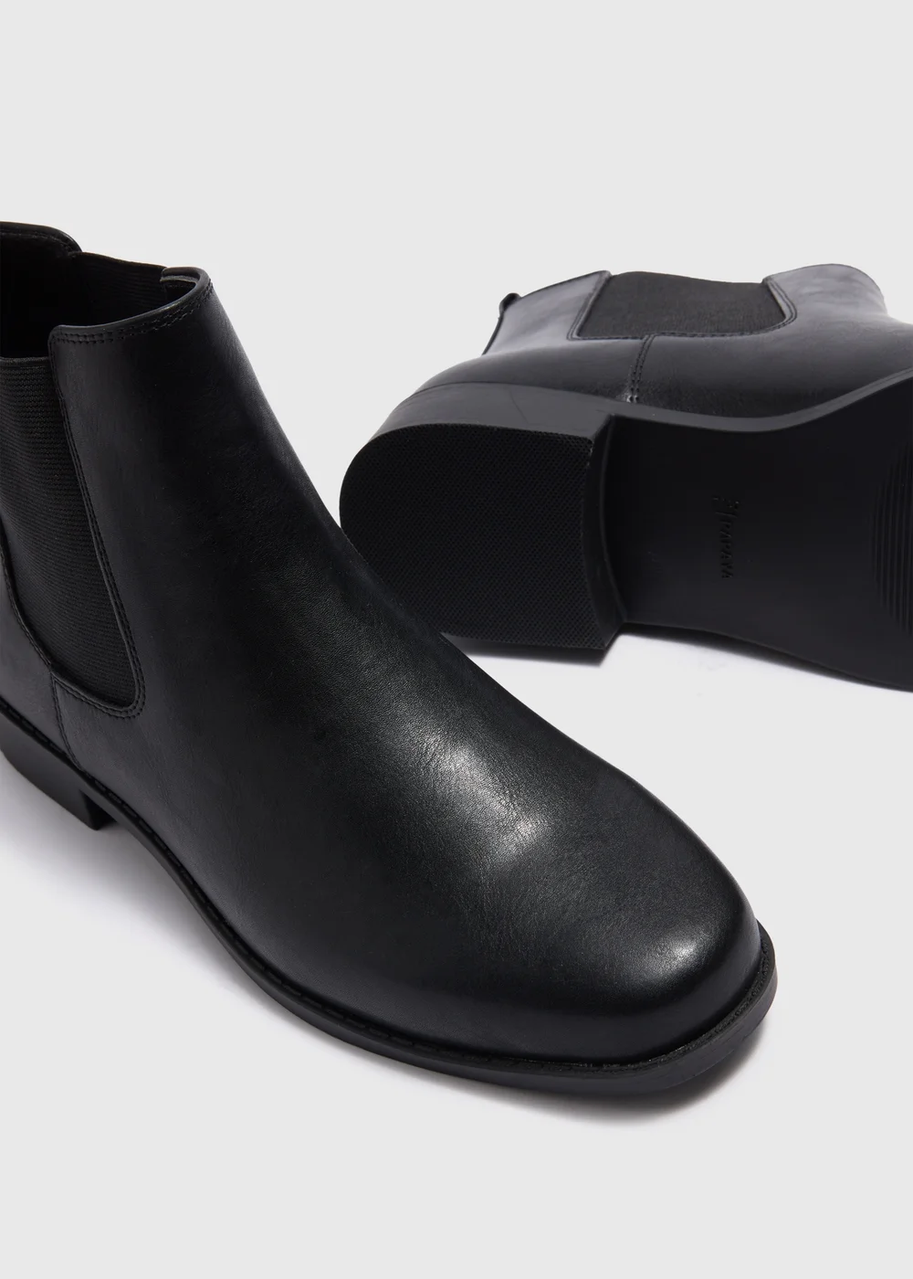 Black Wide Fit Chelsea Boots - 6 Image 2