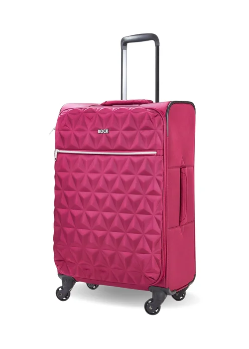 Rock Jewel Suitcase Pink - Small Image 2