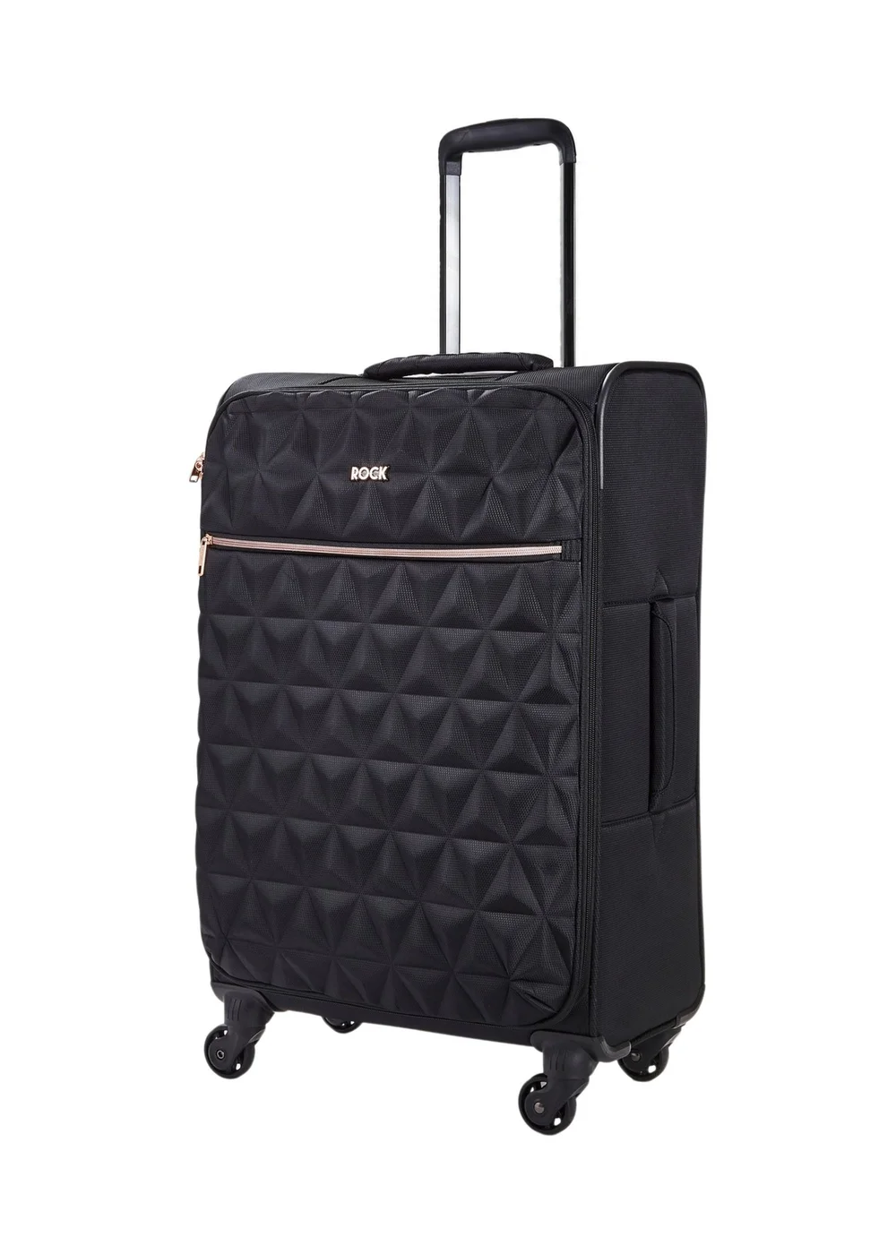 Rock Jewel Suitcase Black - Small Image 2
