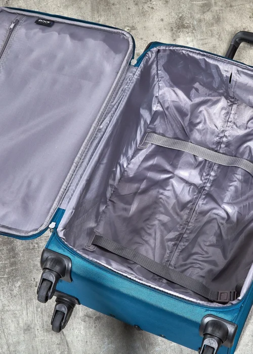 Rock Jewel Suitcase Blue - Small Image 5