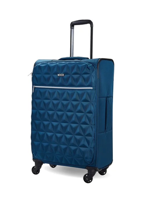 Rock Jewel Suitcase Blue - Small Image 2