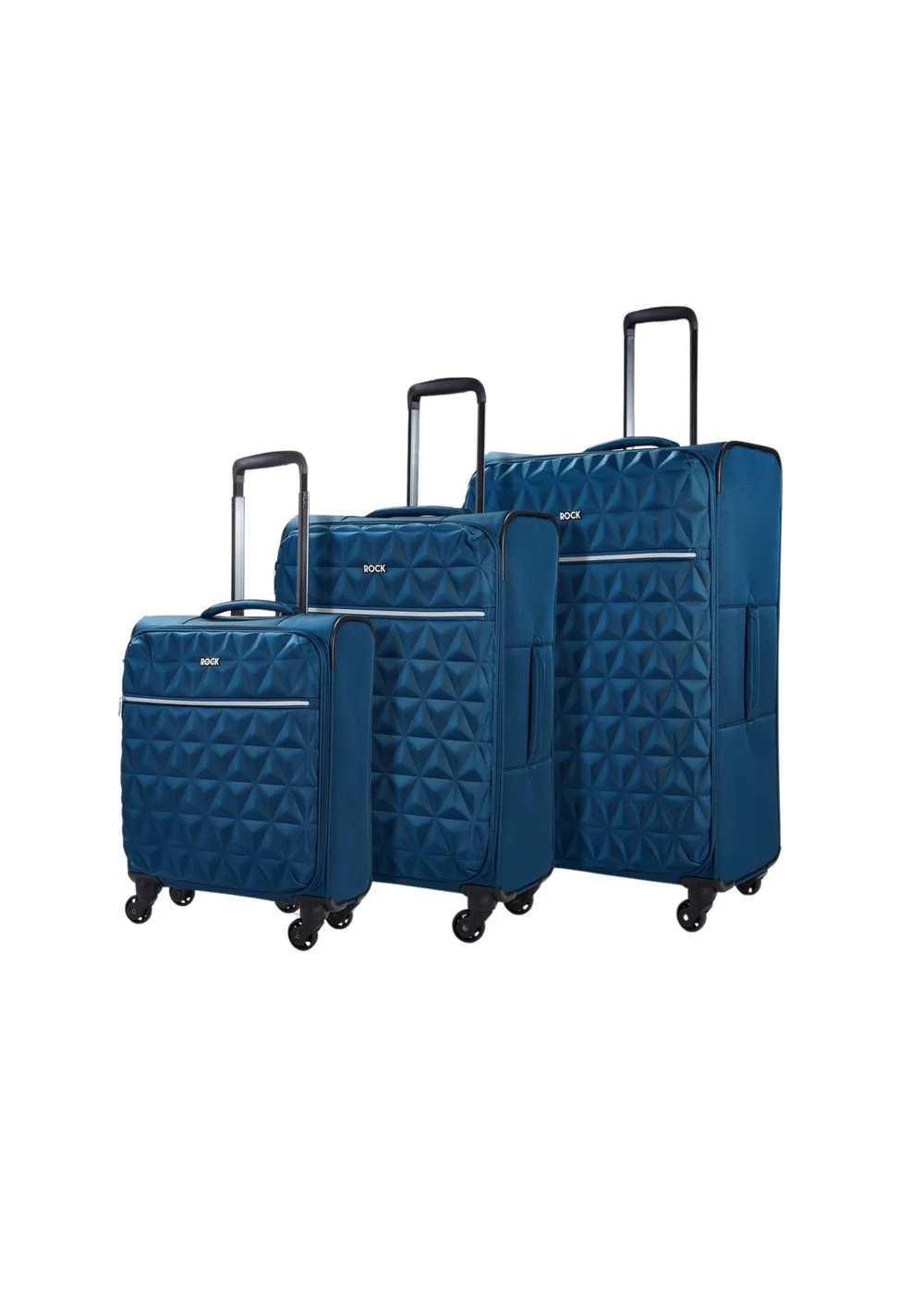Rock Jewel Suitcase Blue - Small Image 1