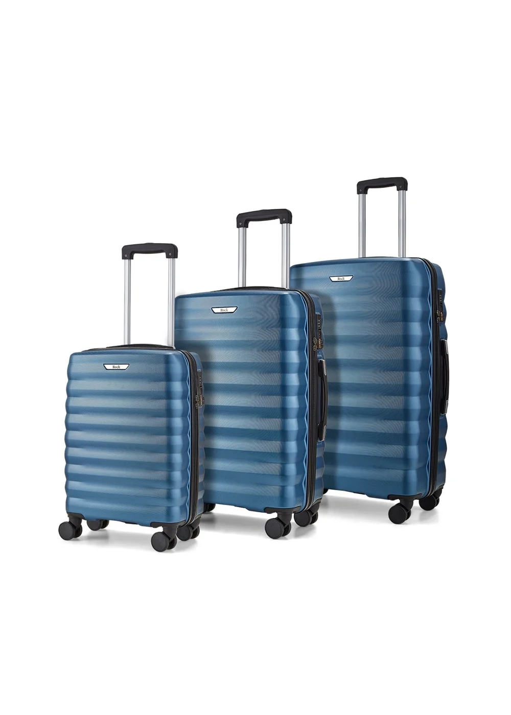 Rock Berlin Suitcase Blue - Small Image 1