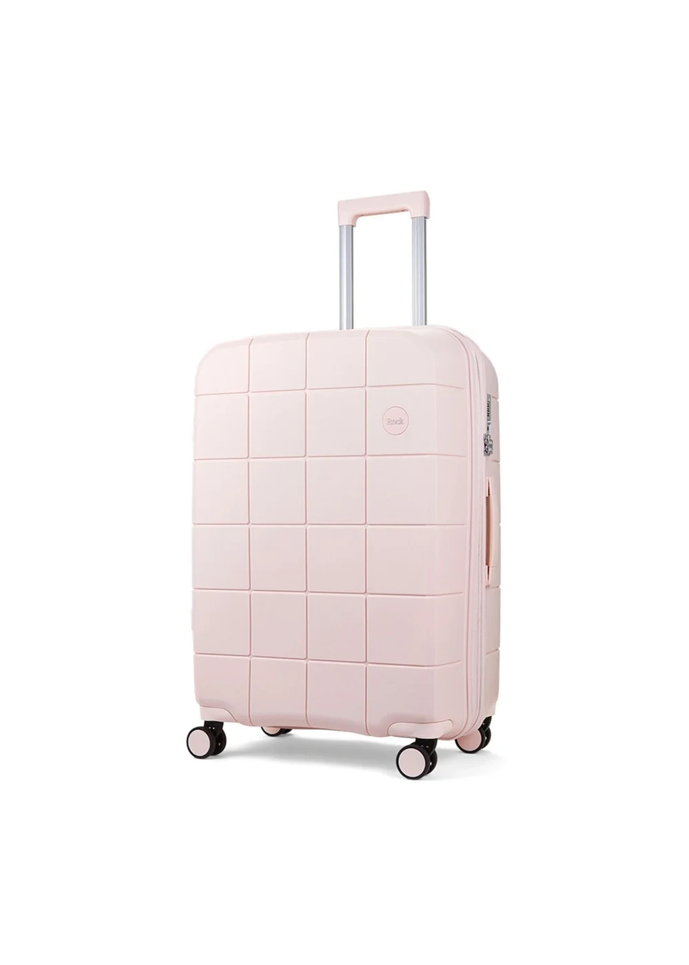 Rock Pixel Suitcase Pastel Pink - Small Image 2