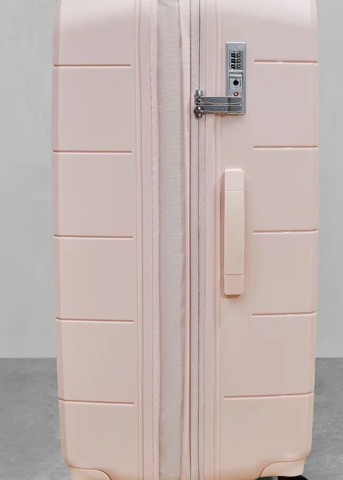 Rock Pixel Suitcase Pastel Pink - Small Image 4