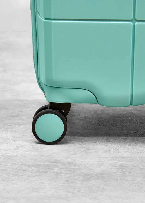 Rock Pixel Suitcase Pastel Green - Small Image 3