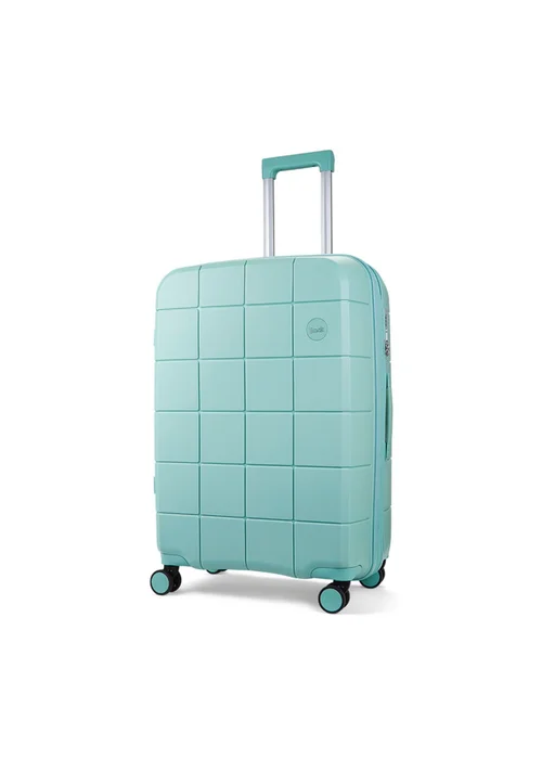 Rock Pixel Suitcase Pastel Green - Small Image 2
