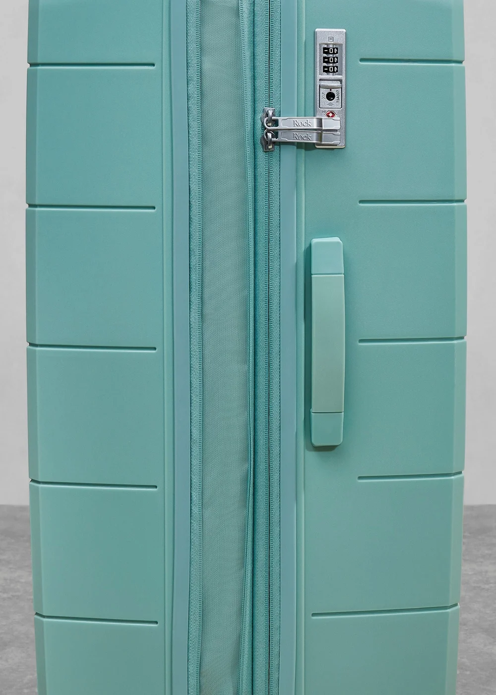 Rock Pixel Suitcase Pastel Green - Small Image 4