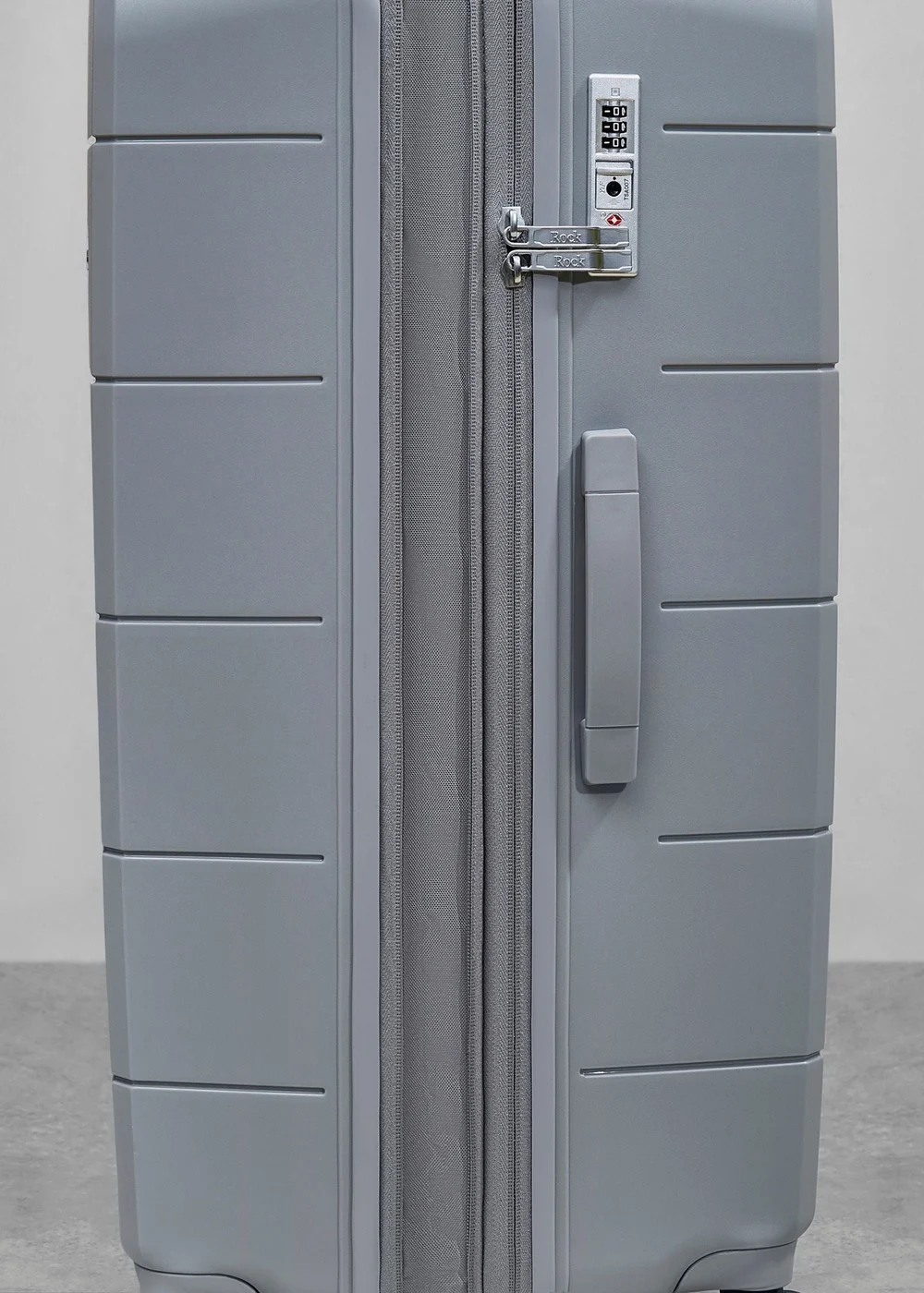 Rock Pixel Suitcase Grey - Small Image 4