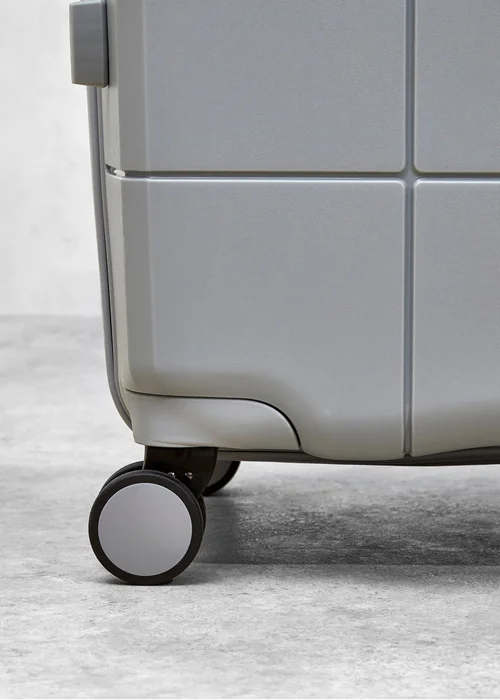 Rock Pixel Suitcase Grey - Small Image 3