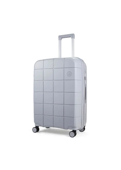 Rock Pixel Suitcase Grey - Small Image 2