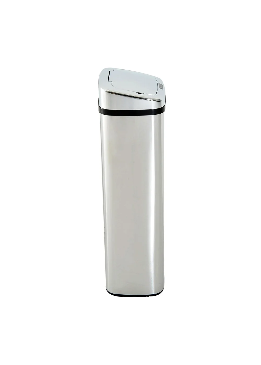 HOMCOM Silver Sensor Dustbin (33cm x 25cm x 84cm 50L) - One Size Image 5