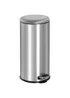HOMCOM Black Foot Pedal Bin (29.2cm x 29.2cm x 62.9cm 30L) - One Size Image 2