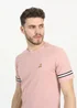 Brave Soul Dusty Pink T-Shirt and Shorts Set - Medium Image 3