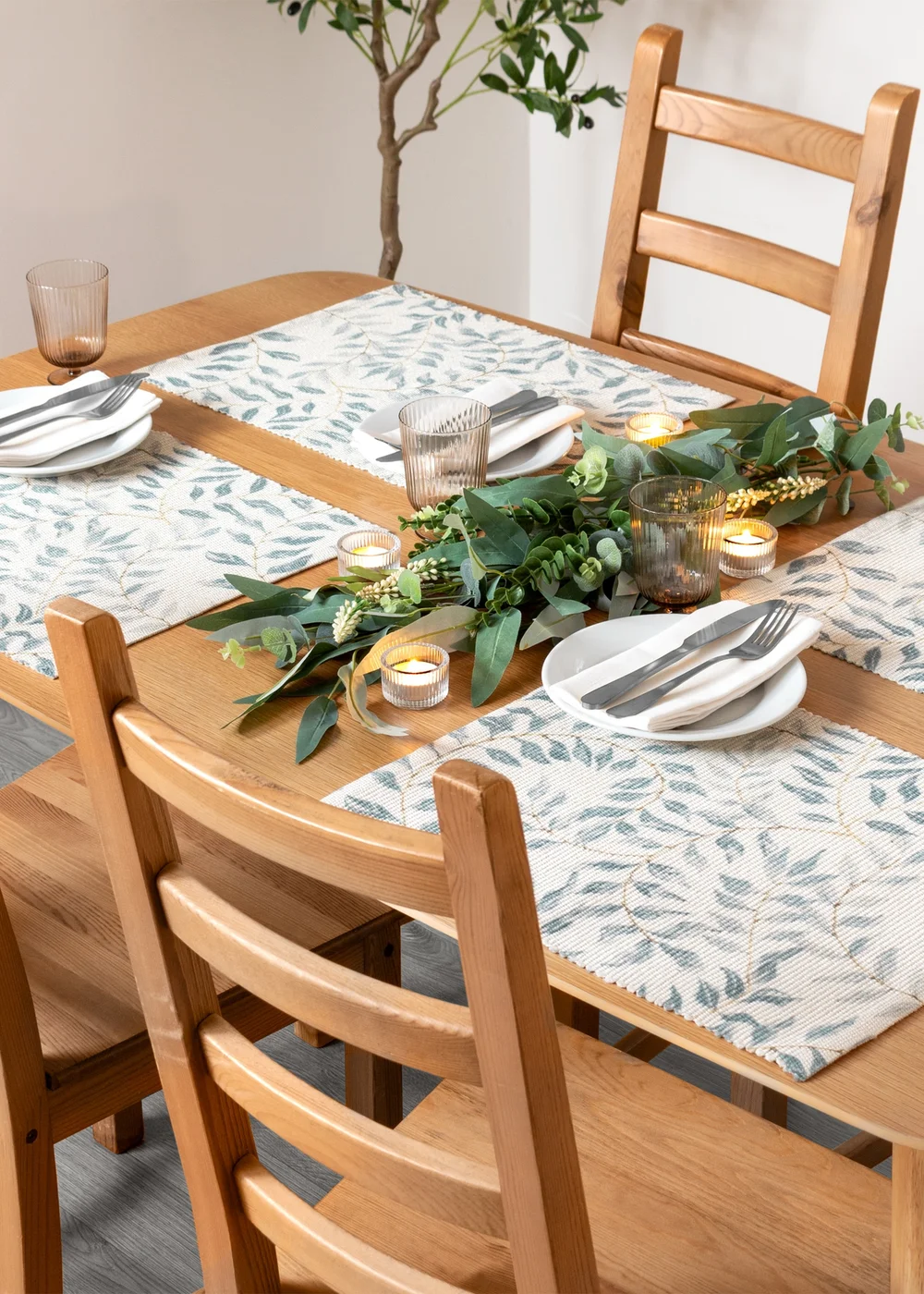 furn. Vinea Set Of 4 Table Placemats (46 x 36cm) - One Size Image 1
