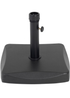Charles Bentley Heavy Weight Concrete Black Parasol Base (34cm x 48cm 26.5Kg ) - One Size Image 3