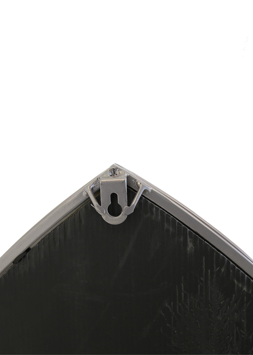 Charles Bentley Decorative Large Outdoor Grey Arch Mirror (115cm x 50cm x 2.5cm) - L Image 3
