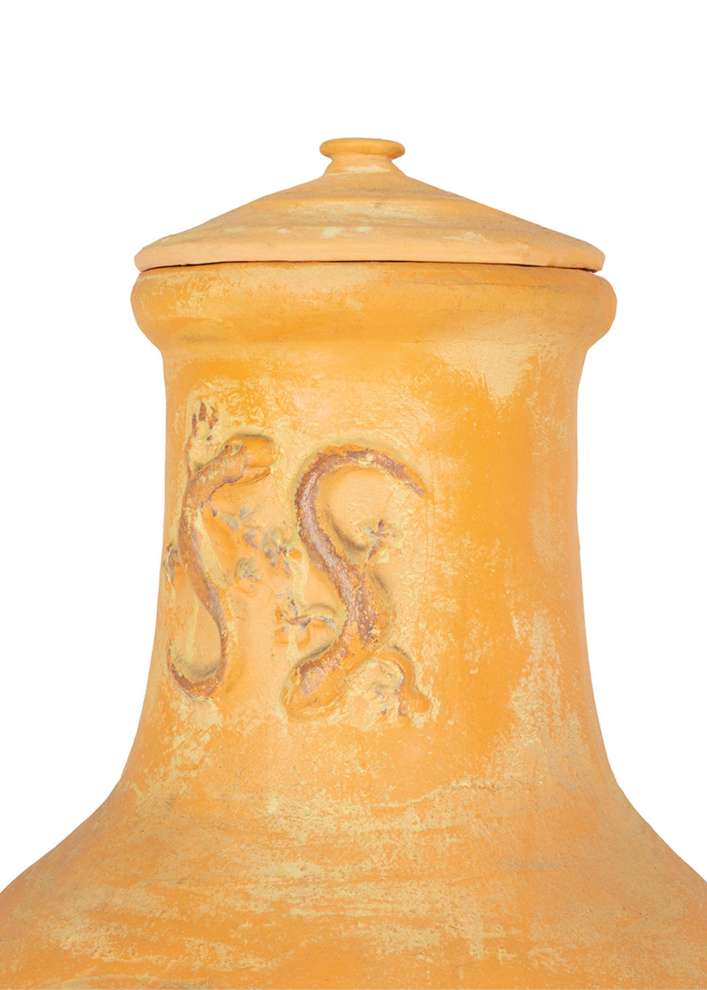 Charles Bentley Outdoor Large Terracotta Clay Chiminea Patio Heater (80cm x 40cm) - L Image 4