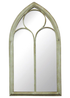 Charles Bentley Grey Garden Rome Arch Mirror (112cm x 61cm x 4cm) - One Size Image 1
