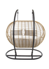 Charles Bentley Double Natural Hanging Swing Chair Seat (H196 x D117 x W167cm) - One Size Image 5
