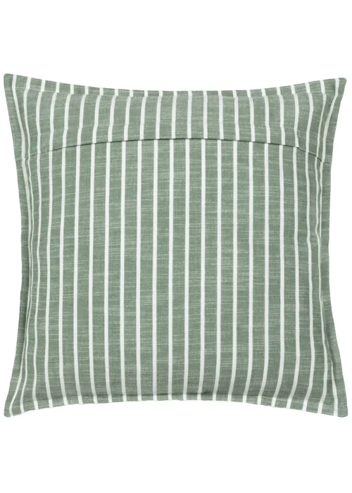 Yard Tala Stripe Reversible Filled Cushion (45 x 45 x 8 cm) - One Size Image 2