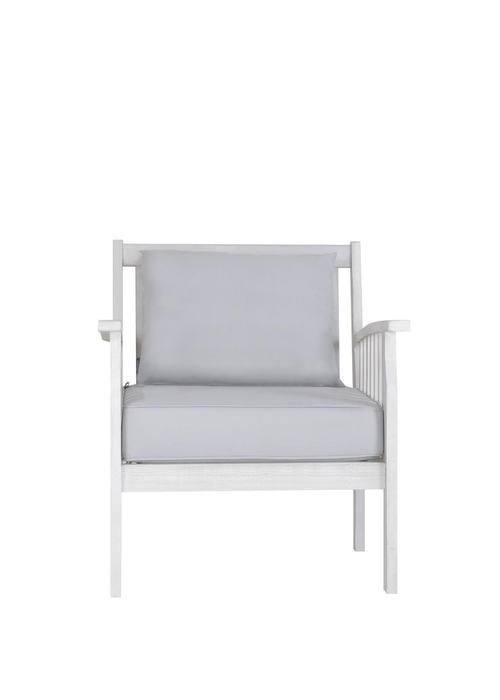 Charles Bentley FSC Acacia White Washed Garden Outdoor Lounge Set (4 Seater) - One Size Image 3