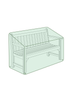 Charles Bentley Bench Green Cover (H90 x W125 x D63 cm) - One Size Image 1