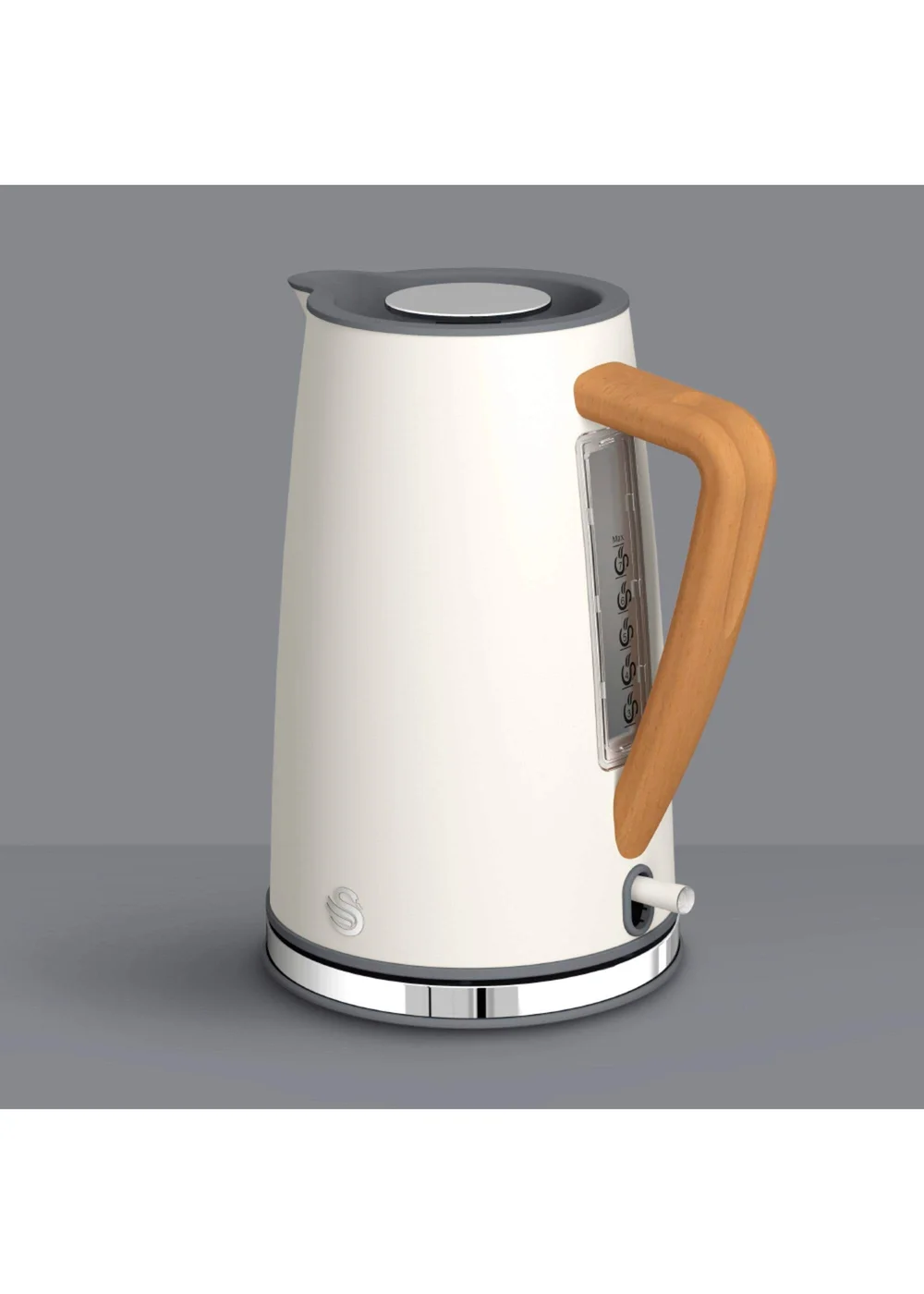 Swan White Nordic Style Cordless Kettle (1.7L) - One Size Image 5