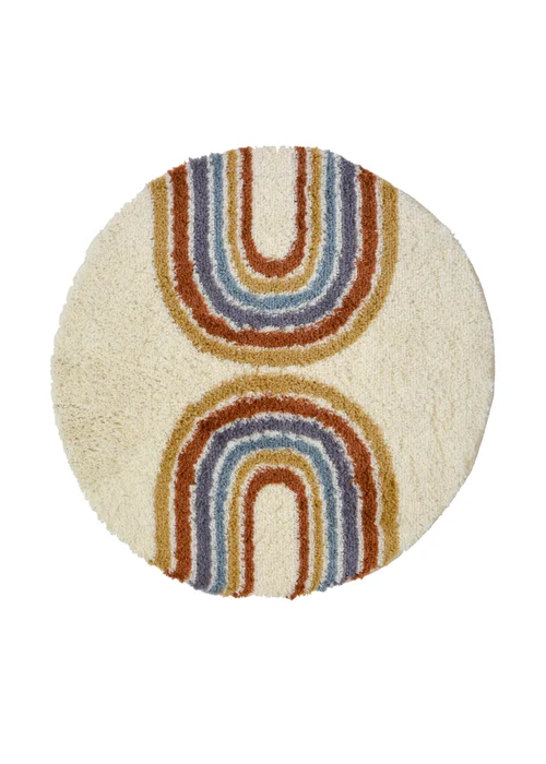 Homemaker Rainbow Circular Snug Rug - 100 X 100 Image 2
