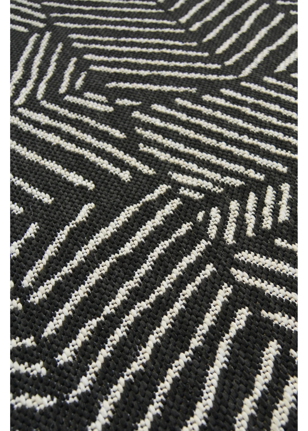 Homemaker Compass Black Geo Line Rug - 120 x 170 Image 2