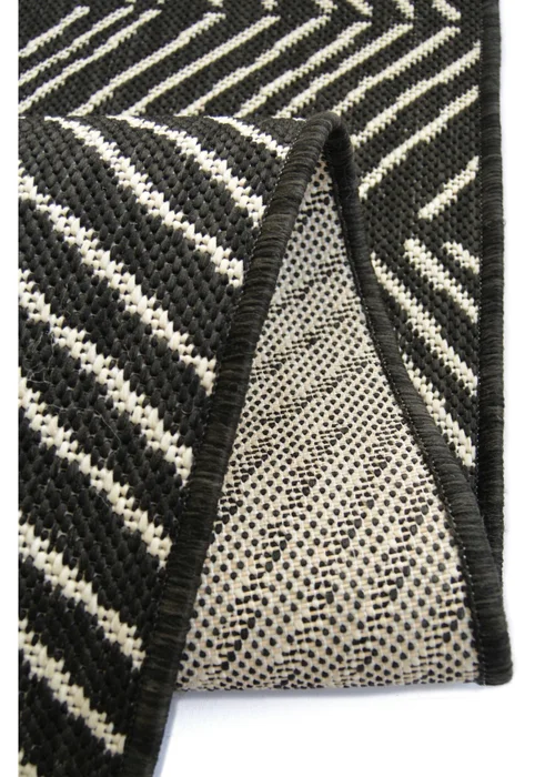 Homemaker Compass Black Geo Line Rug - 120 x 170 Image 3