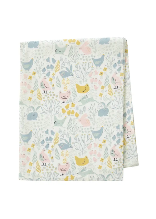 Catherine Lansfield Cottage Friends Cotton Table Cloth (137x229cm) - Medium Image 1