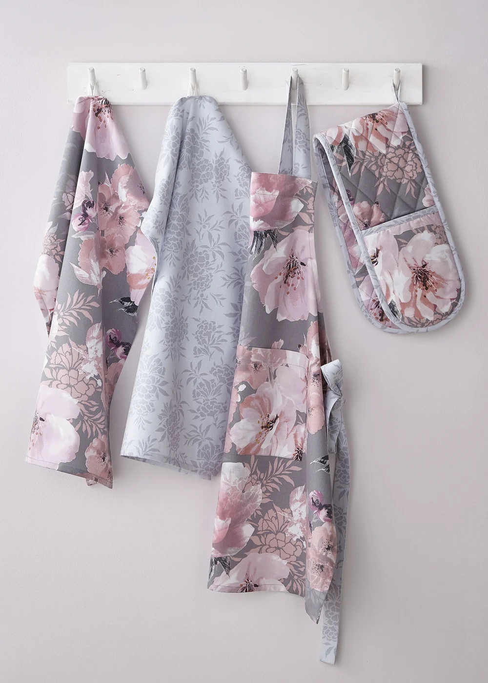 Catherine Lansfield Dramatic Floral Cotton Kitchen Double Oven Glove - One Size Image 3