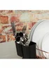 Tower Dish Rack with Tray Rose Gold - One Size Image 3