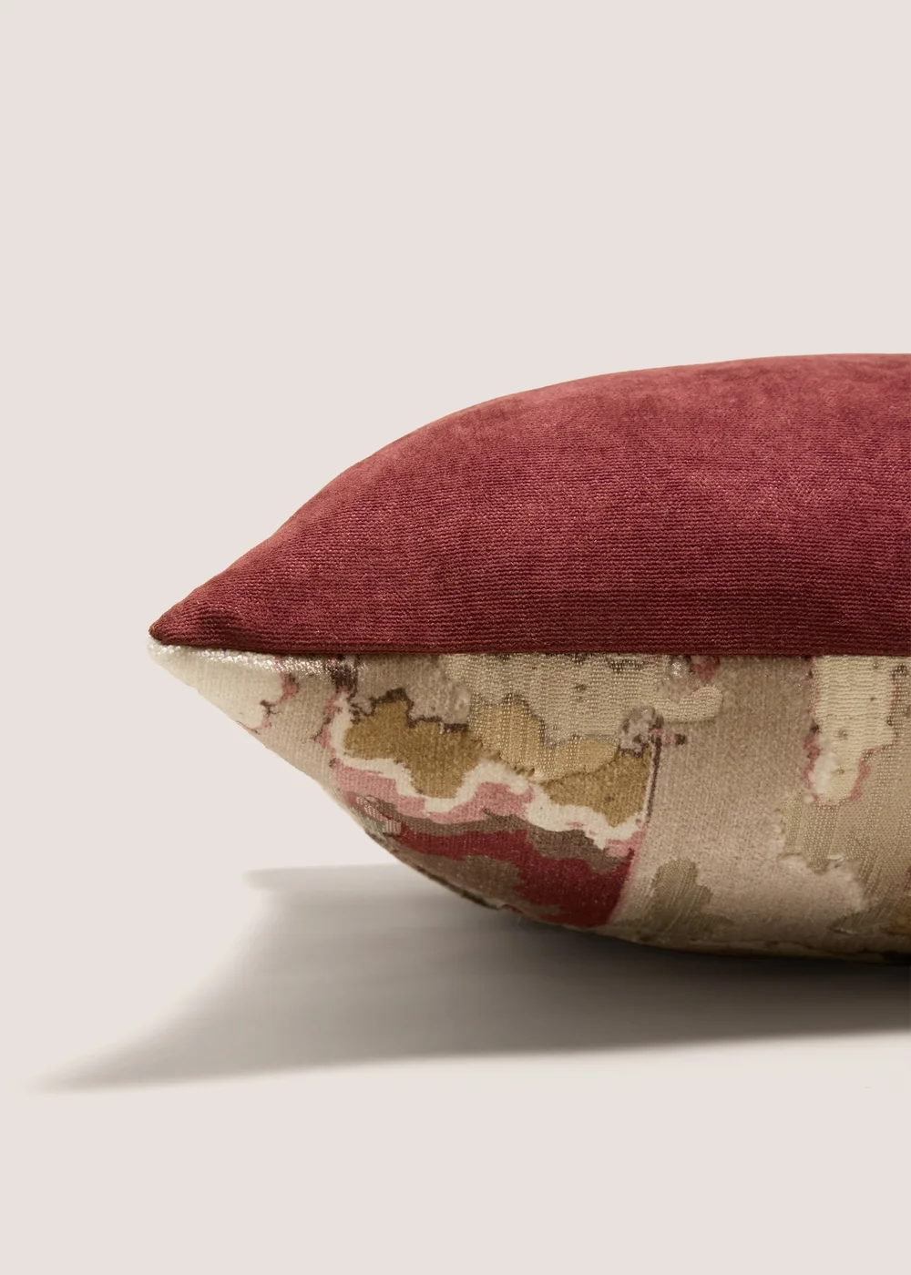 Multicoloured Wavy Cushion Image 2