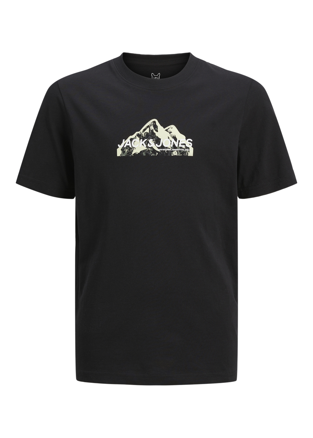 Jack & Jones Black Mountain Logo T-Shirt - 6 Yrs Image 7