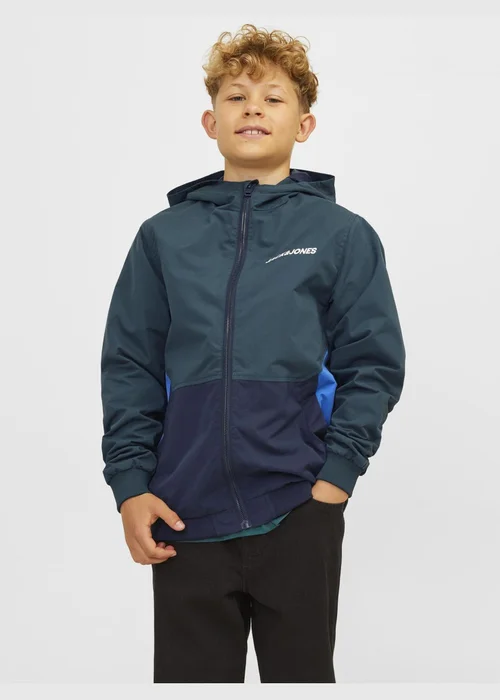 Jack & Jones Kids Green Bomber Jacket (8-16yrs) - 8 Yrs Image 1