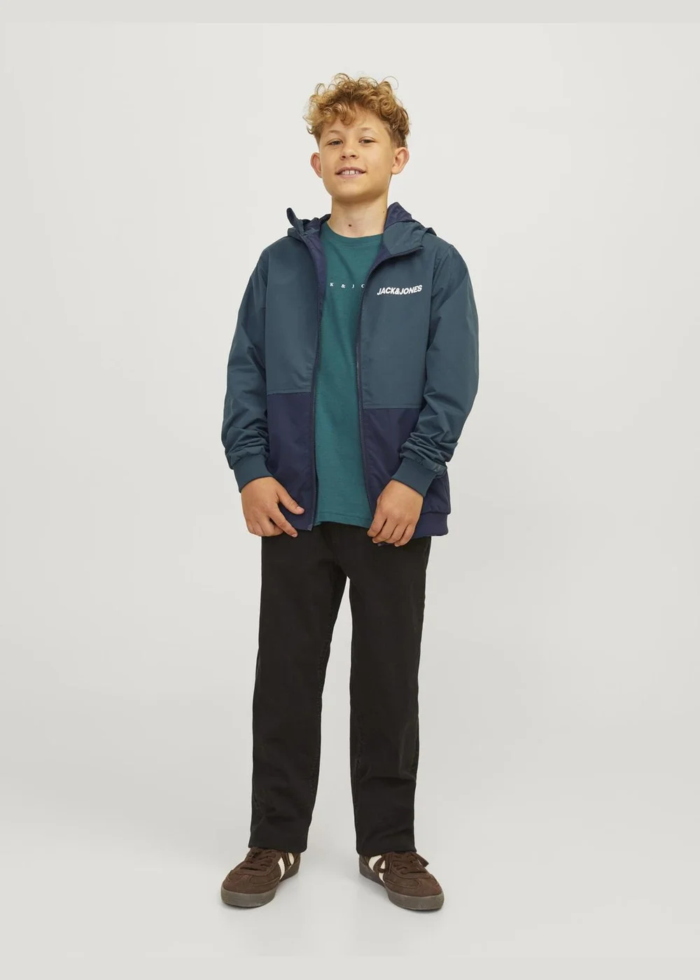 Jack & Jones Kids Green Bomber Jacket (8-16yrs) - 8 Yrs Image 6
