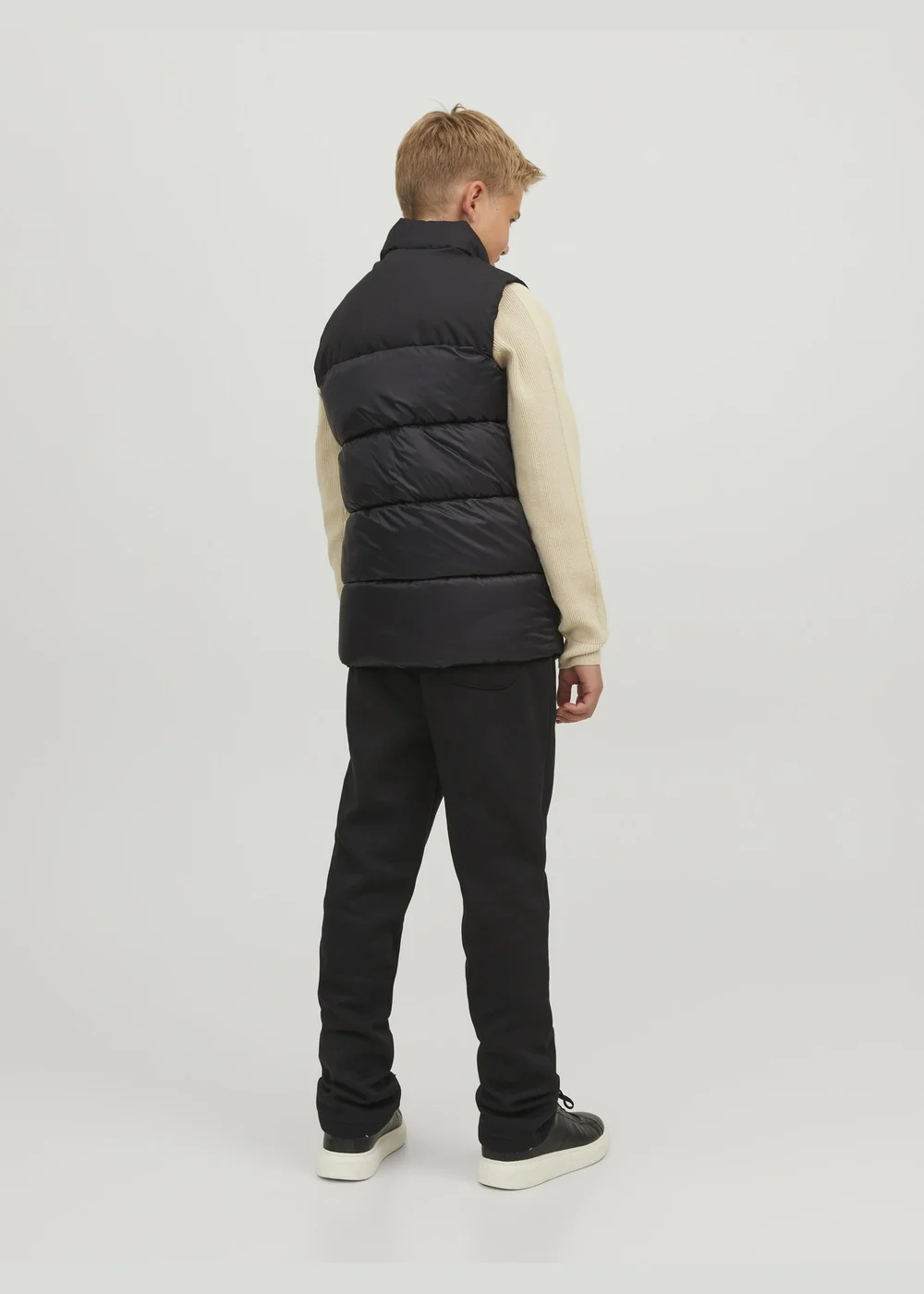 Jack & Jones Kids Black Bodywarmer (8-16yrs) - 8 Yrs Image 2