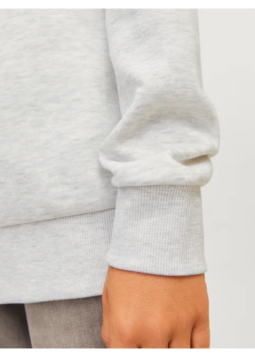Jack & Jones Kids Grey Varsity Sweatshirt (8-16yrs) - 14 Yrs Image 6