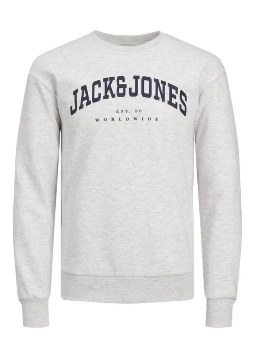 Jack & Jones Kids Grey Varsity Sweatshirt (8-16yrs) - 14 Yrs Image 7
