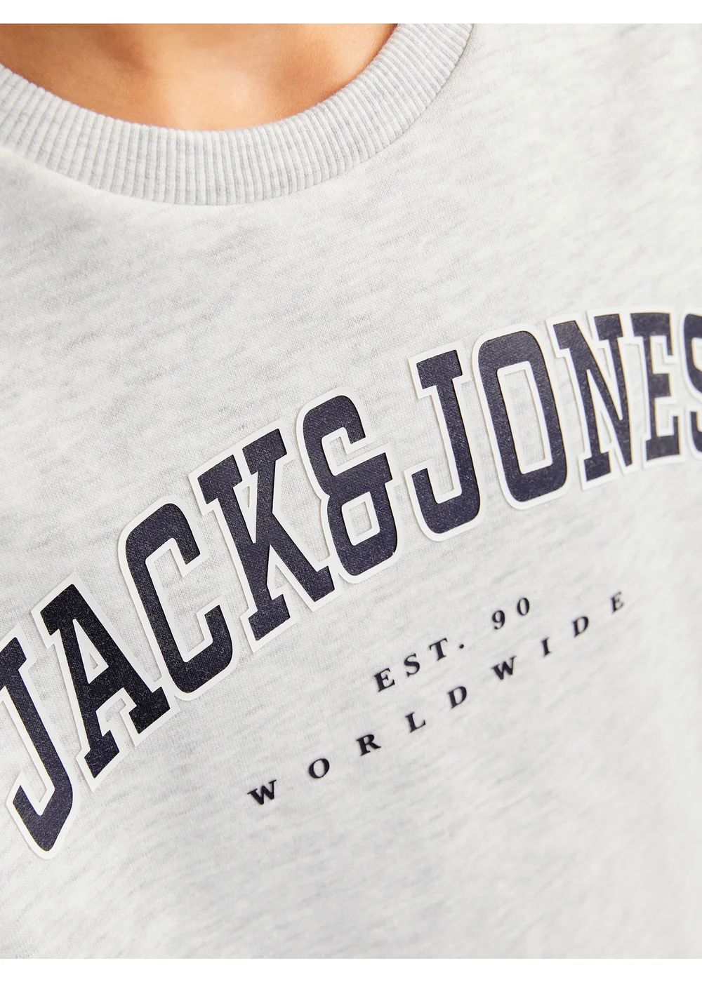Jack & Jones Kids Grey Varsity Sweatshirt (8-16yrs) - 14 Yrs Image 5