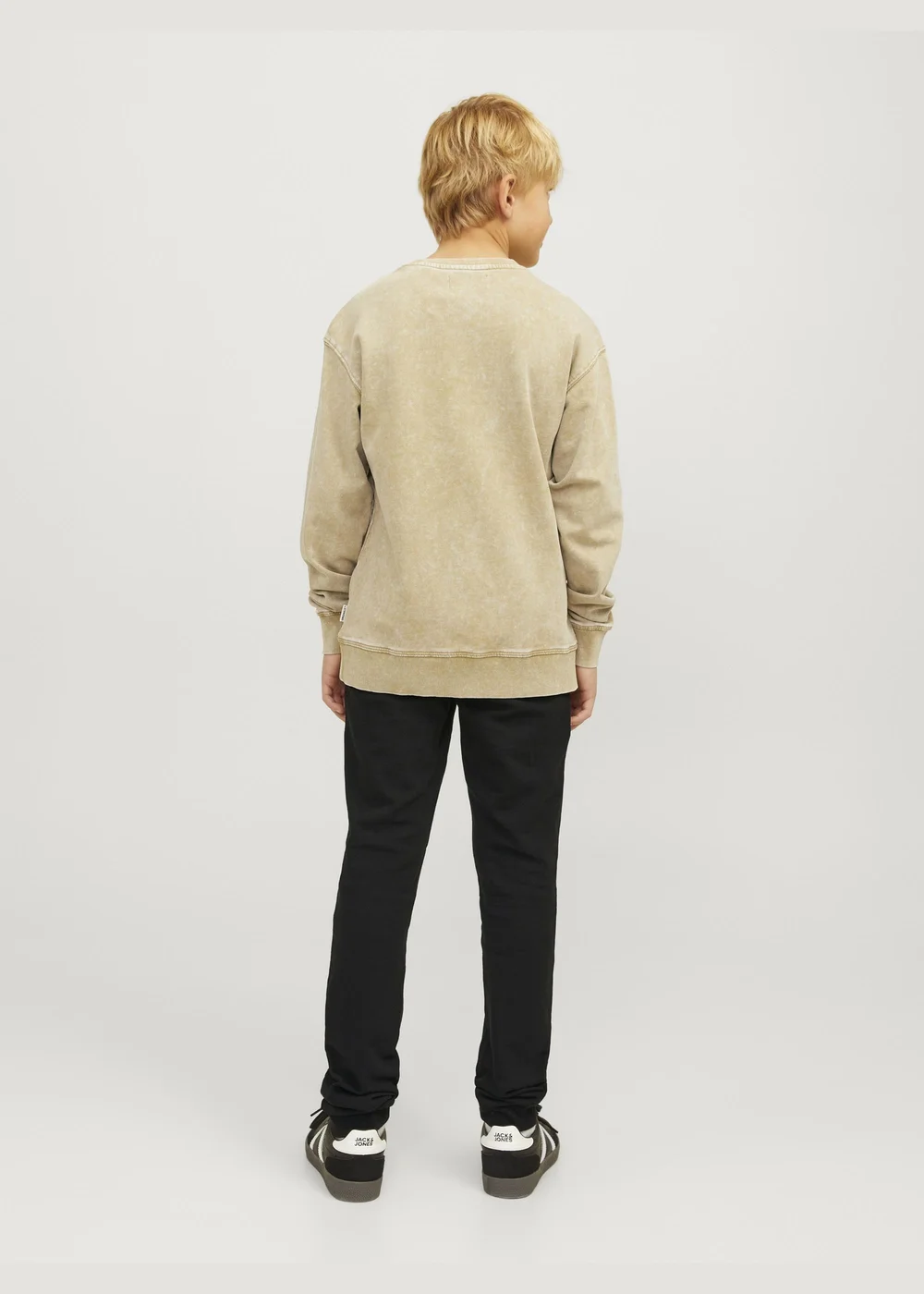 Jack & Jones Kids Black Jogging Bottoms (8-16yrs) - 8 Yrs Image 2