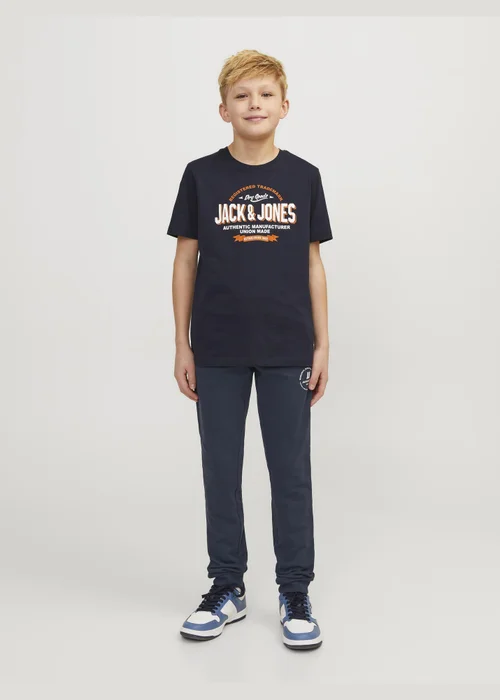 Jack & Jones Kids Navy Jogging Bottoms (8-16yrs) - 8 Yrs Image 1