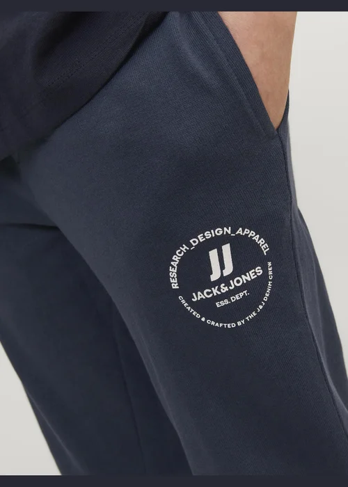 Jack & Jones Kids Navy Jogging Bottoms (8-16yrs) - 8 Yrs Image 5