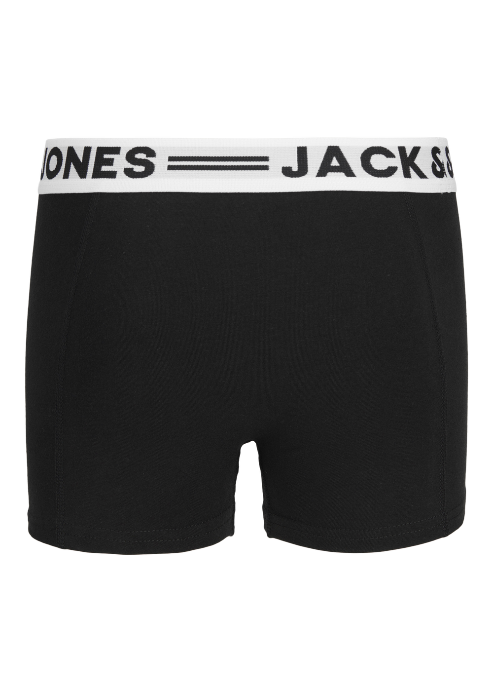 Jack & Jones 3 Pack Kids Black Trunks - 8 Yrs Image 2